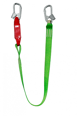 Строп аА+К20 из ленты с амортизатором 2 монт. кар. 1,5м Строп аА+К20 из ленты с амортизатором 2 монт. кар. 1,5м