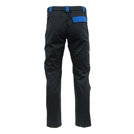 Летние брюки мужские Brodeks KS 334, синие c черным