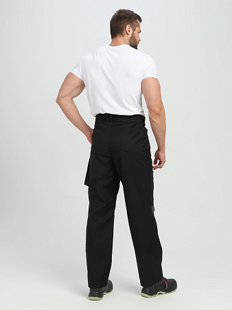 Демисезонные брюки мужские Факел-Лидер-ProfLine, черные Демисезонные брюки мужские Факел-Лидер-ProfLine, черные