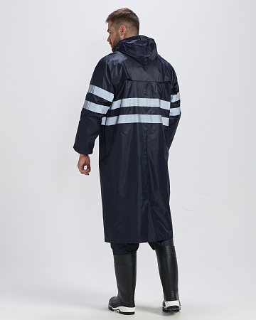 Плащ влагозащитный ПВХ Специалист ProfLine СОП, темно-синий Плащ влагозащитный ПВХ Специалист ProfLine СОП, темно-синий