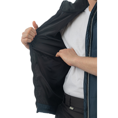 Жилет утепленный Brodeks KW 101, синий Жилет утепленный Brodeks KW 101, синий