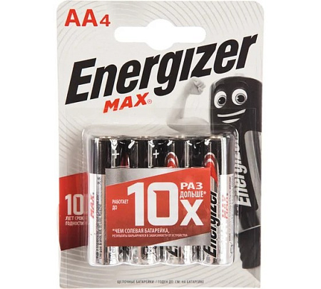 Батарейка Energizer LR6 (уп. 4шт) АА