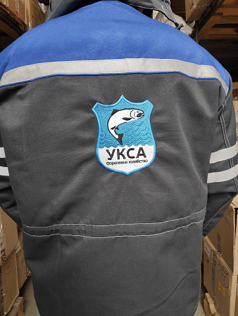 Услуга по нанесению логотипа (вышивка) шеврон
