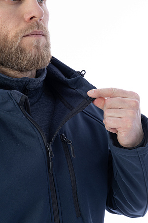 Куртка-софтшелл мужская Brodeks KS 232, синяя Куртка-софтшелл мужская Brodeks KS 232, синяя