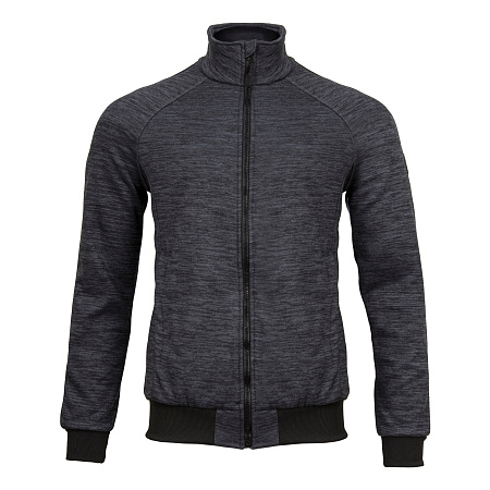 Толстовка флисовая Brodeks KS 241 cation, серая Толстовка флисовая Brodeks KS 241 cation, серая