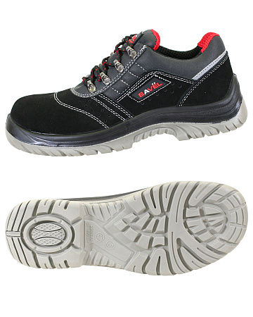 Полуботинки Savel-Универсал, замша, черные