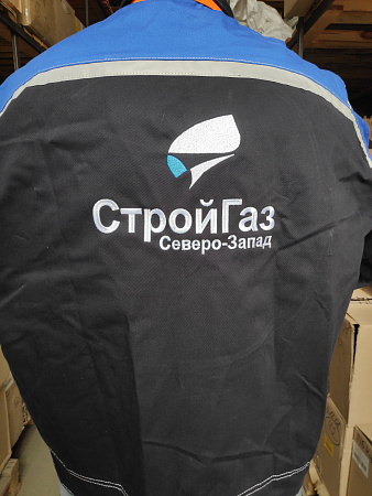 Услуга по нанесению логотипа (вышивка) на спину