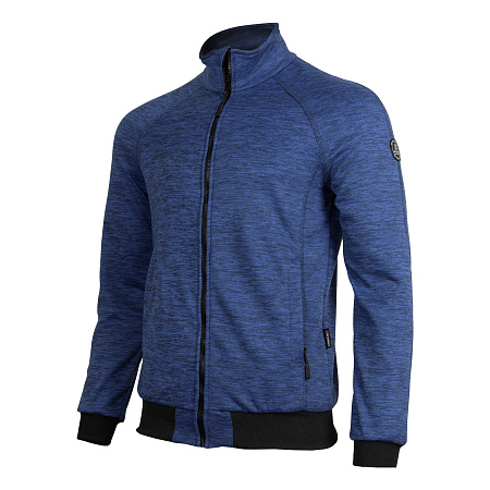 Толстовка флисовая Brodeks KS 241 cation, синяя Толстовка флисовая Brodeks KS 241 cation, синяя