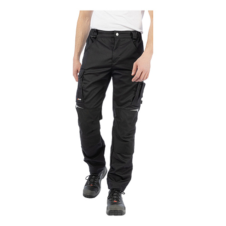 Летние брюки мужские Brodeks KS 302, черные
