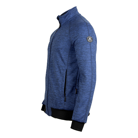 Толстовка флисовая Brodeks KS 241 cation, синяя Толстовка флисовая Brodeks KS 241 cation, синяя