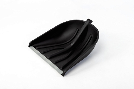 ЛОПАТА снеговая пластмассовая № 9 410*460 с металлической планкой, без черенка (Венера) ЛОПАТА снеговая пластмассовая № 9 410*460 с металлической планкой, без черенка (Венера)