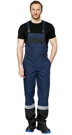Летний полукомбинезон мужской Авангард-Виват, синий с черным