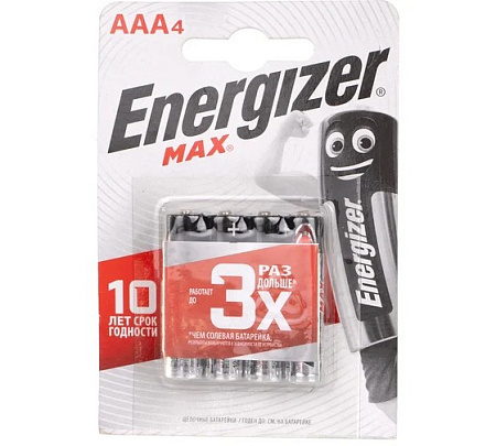 Батарейка Energizer LR03 (уп.4шт) ААА