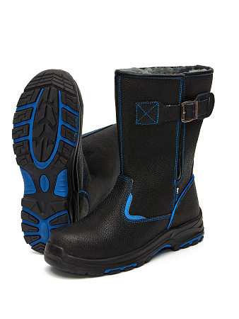 Сапоги Profline c композитным подноском, кевраловой стелькой и натуральным мехом, ПУ/Нитрил