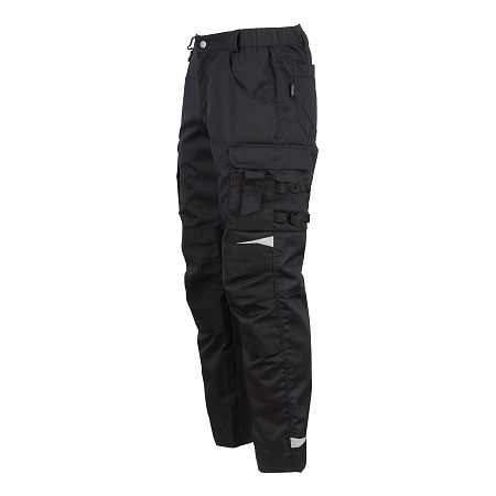 Летние брюки мужские Brodeks KS 302, черные