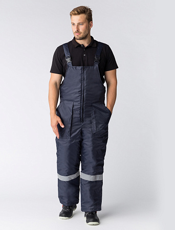 Зимний костюм мужской Факел-Мастер-Ультра с полукомбинезоном, из ткани Оксфорд, темно-синий Зимний костюм мужской Факел-Мастер-Ультра с полукомбинезоном, из ткани Оксфорд, темно-синий