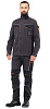 Летний костюм мужской Авангард-Армор с брюками, темно-серый с черным РАСПРОДАЖА