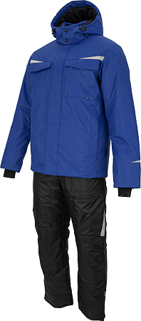Зимний костюм мужской Brodeks KW603, синий с черным Зимний костюм мужской Brodeks KW603, синий с черным