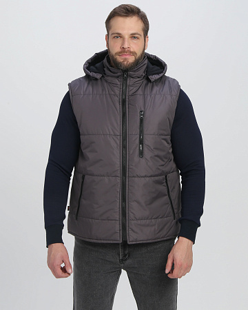 Зимний жилет универсальный Факел-Резко, серый Зимний жилет универсальный Факел-Резко, серый