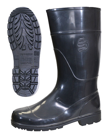 Сапоги ПВХ женские КЩС НМС, высота 34см