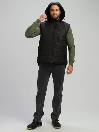 Зимний жилет универсальный Факел-Резко, черный