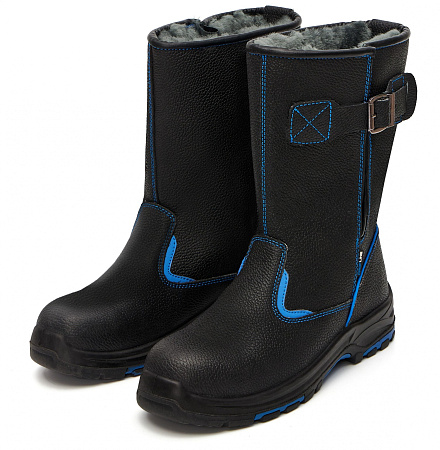 Сапоги Profline c композитным подноском, кевраловой стелькой и натуральным мехом, ПУ/Нитрил