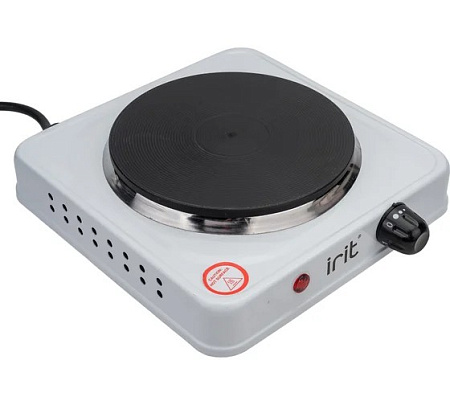 ЭЛЕКТРОПЛИТКА IRIT IR-8004, 220В, 1кW, однокомфорочная