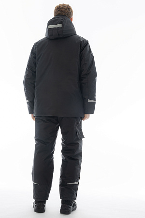 Зимний костюм мужской Brodeks KW603, черный Зимний костюм мужской Brodeks KW603, черный