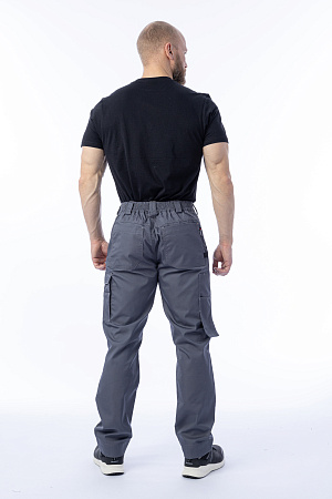 Летние брюки мужские Brodeks KS 301, серые Летние брюки мужские Brodeks KS 301, серые