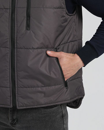 Зимний жилет универсальный Факел-Резко, серый Зимний жилет универсальный Факел-Резко, серый