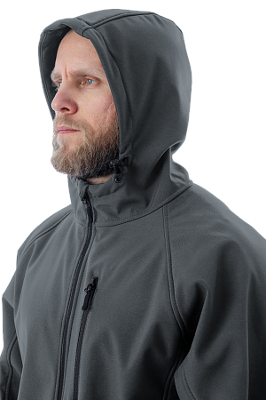 Куртка-софтшелл мужская Brodeks KS 232, серая Куртка-софтшелл мужская Brodeks KS 232, серая