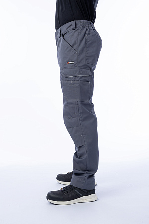 Летние брюки мужские Brodeks KS 301, серые Летние брюки мужские Brodeks KS 301, серые