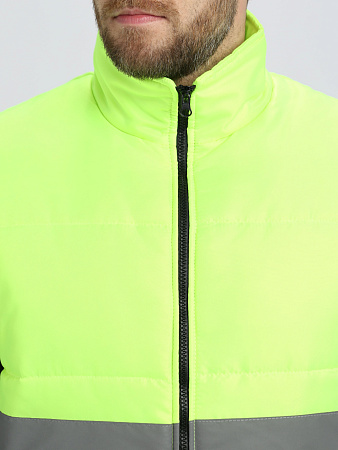 Зимний жилет универсальный Факел-Ярксион, лимонный