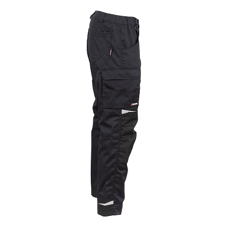Летние брюки мужские Brodeks KS 302, черные