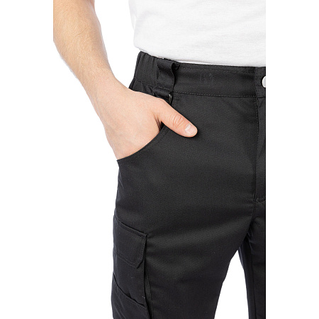 Летние брюки мужские Brodeks KS 302, черные