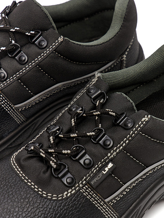 Полуботинки Profline с металлическим подноском, черные Полуботинки Profline с металлическим подноском, черные