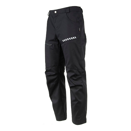 Летние брюки мужские Brodeks KS 334, черные