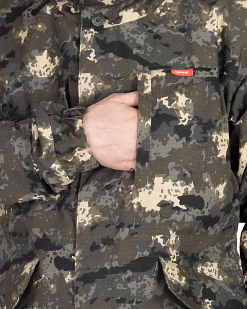 Демисезонный костюм СИРИУС-ГОРКА мужской (куртка и брюки), цвет: Темный мультикам Демисезонный костюм СИРИУС-ГОРКА мужской (куртка и брюки), цвет: Темный мультикам