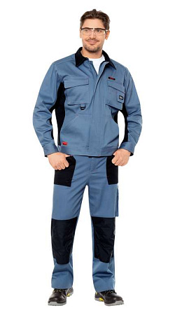 Летняя куртка мужская Восток-сервис Спец-Авангард, серая с черным