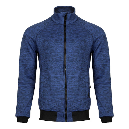 Толстовка флисовая Brodeks KS 241 cation, синяя Толстовка флисовая Brodeks KS 241 cation, синяя
