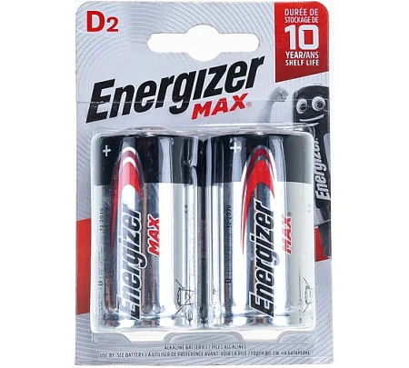 Батарейка Energizer LR20 (уп 2шт)