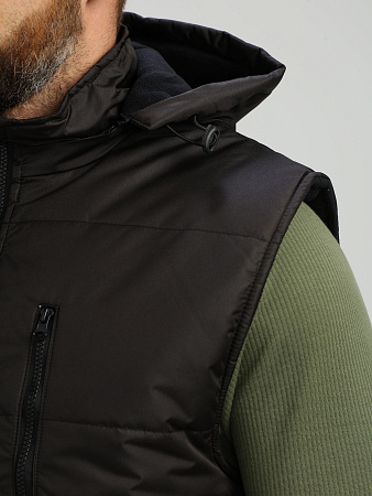 Зимний жилет универсальный Факел-Резко, черный