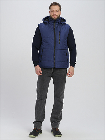 Зимний жилет универсальный Факел-Резко, темно-синий