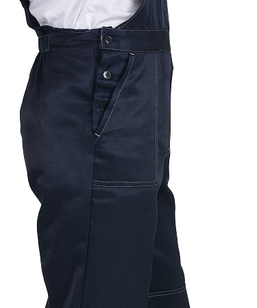 Летний костюм мужской Сириус-Легионер с полукомбинезоном, синий с васильковым Летний костюм мужской Сириус-Легионер с полукомбинезоном, синий с васильковым