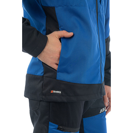 Летняя куртка мужская Brodeks KS 234, синяя c черным
