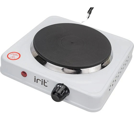 ЭЛЕКТРОПЛИТКА IRIT IR-8004, 220В, 1кW, однокомфорочная