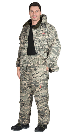 Демисезонный костюм мужской Сириус-Горка с брюками, из ткани Рип-Стоп, КМФ Легион зеленый Демисезонный костюм мужской Сириус-Горка с брюками, из ткани Рип-Стоп, КМФ Легион зеленый
