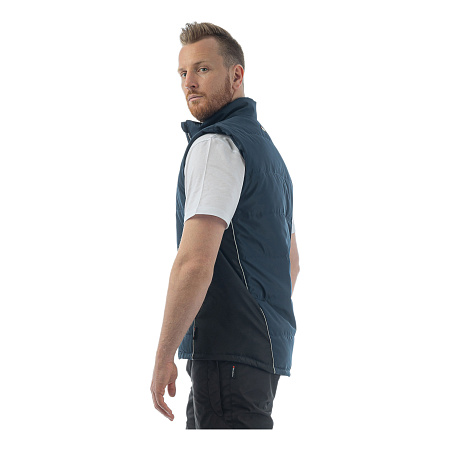 Жилет утепленный Brodeks KW 101, синий Жилет утепленный Brodeks KW 101, синий