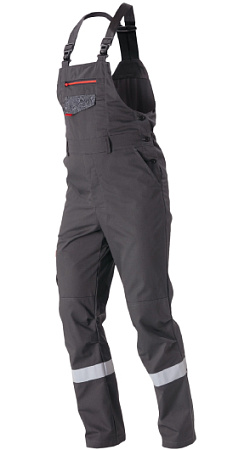 Летний полукомбинезон мужской Восток-Сервис-Конструктор, из смесовой ткани, темно-серый