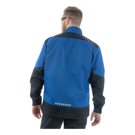 Летняя куртка мужская Brodeks KS 234, синяя c черным
